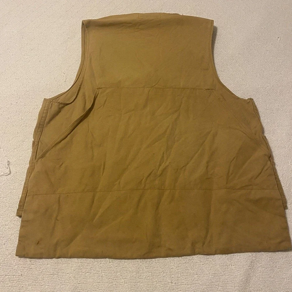 Vintage Sears Roebuck And Co. USA 'Field Tested' Zip Up Hunting Vest, 40 - Picture 12 of 16